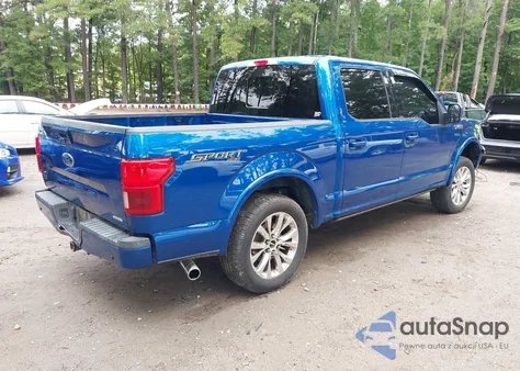 2018 Ford F-150 Lariat из США, поврежденный, VIN 1FTEW1EP0JFA87509